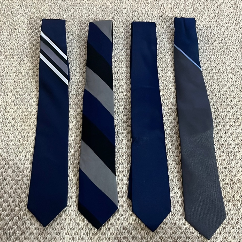The Tie Bar silk and wool ties